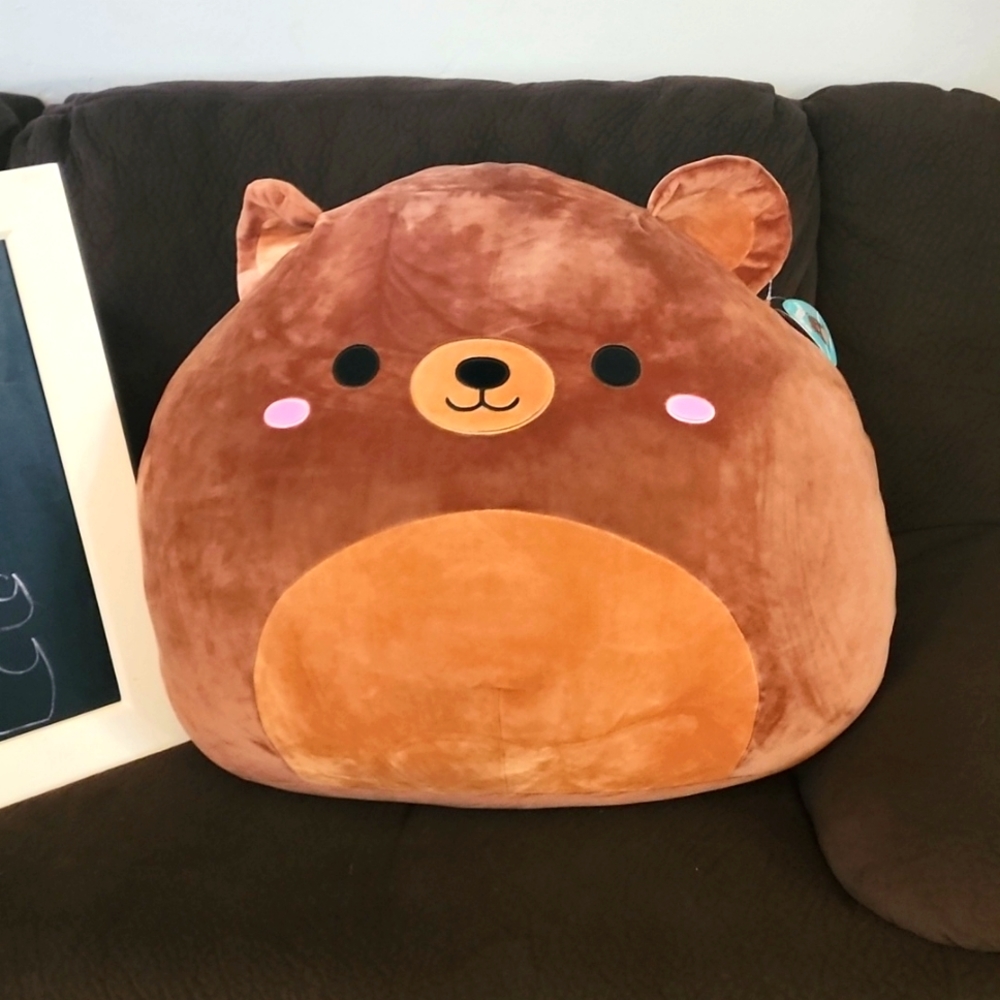 NWT RARE 24" SquishMallow Omar the Bear!🐻